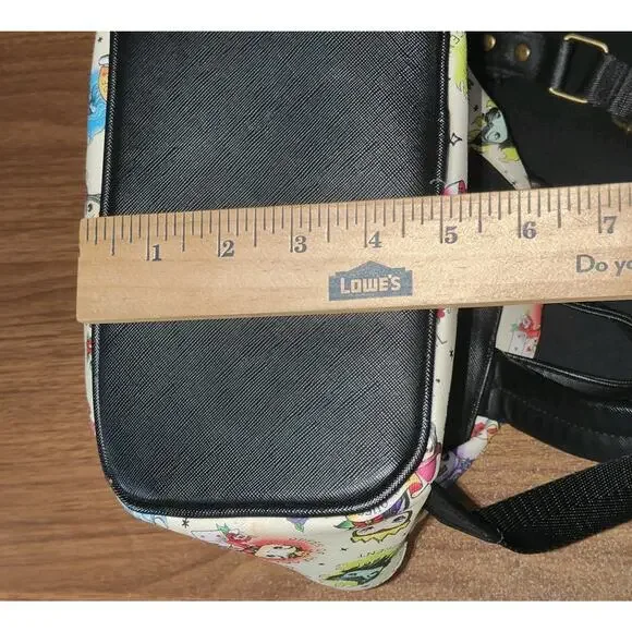 Loungefly Funko Pop Disney Villains Tattoo Mini Backpack - Picture 14 of 14